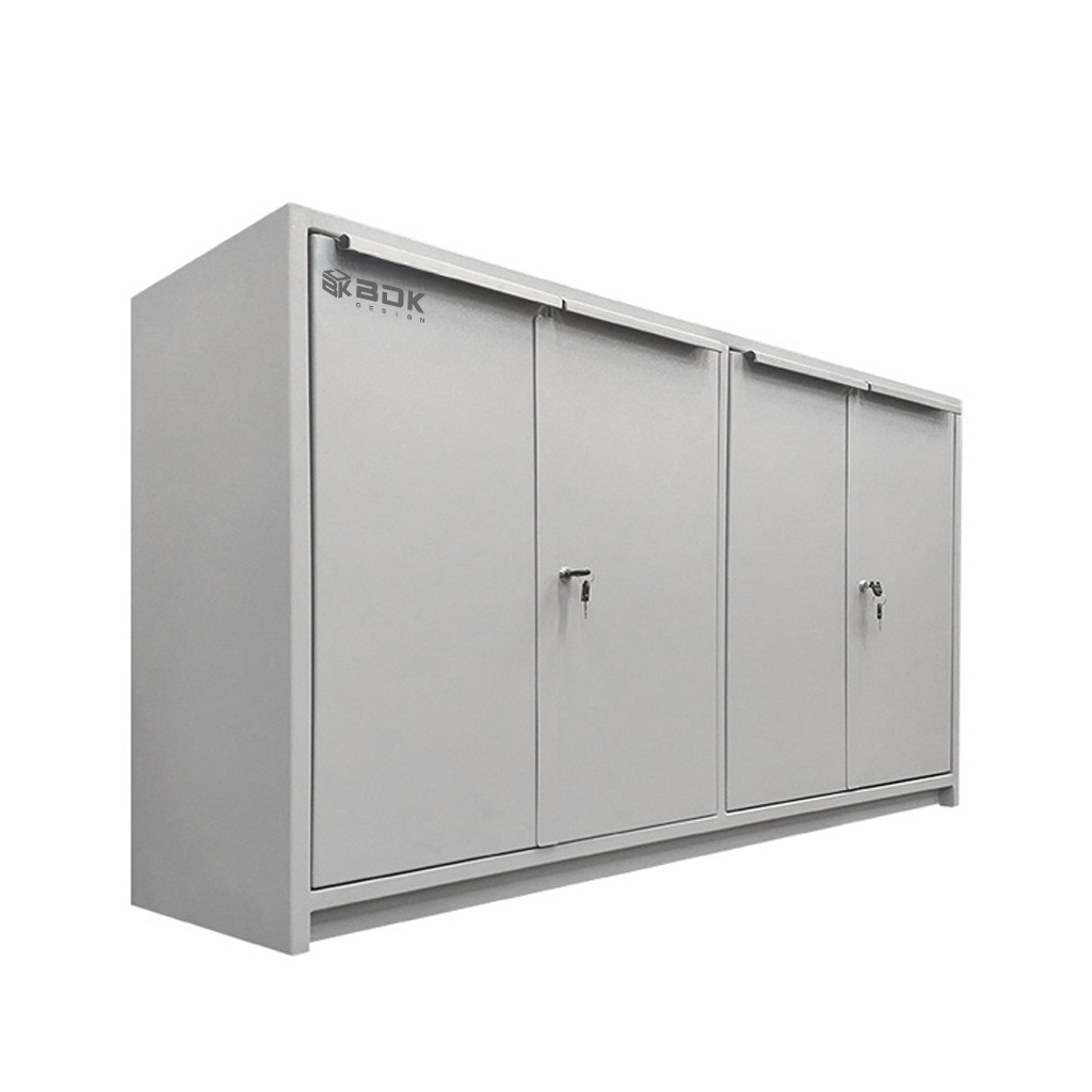 Armario de chapa BDK Design - Codigo BIN 400 - Color gris perla