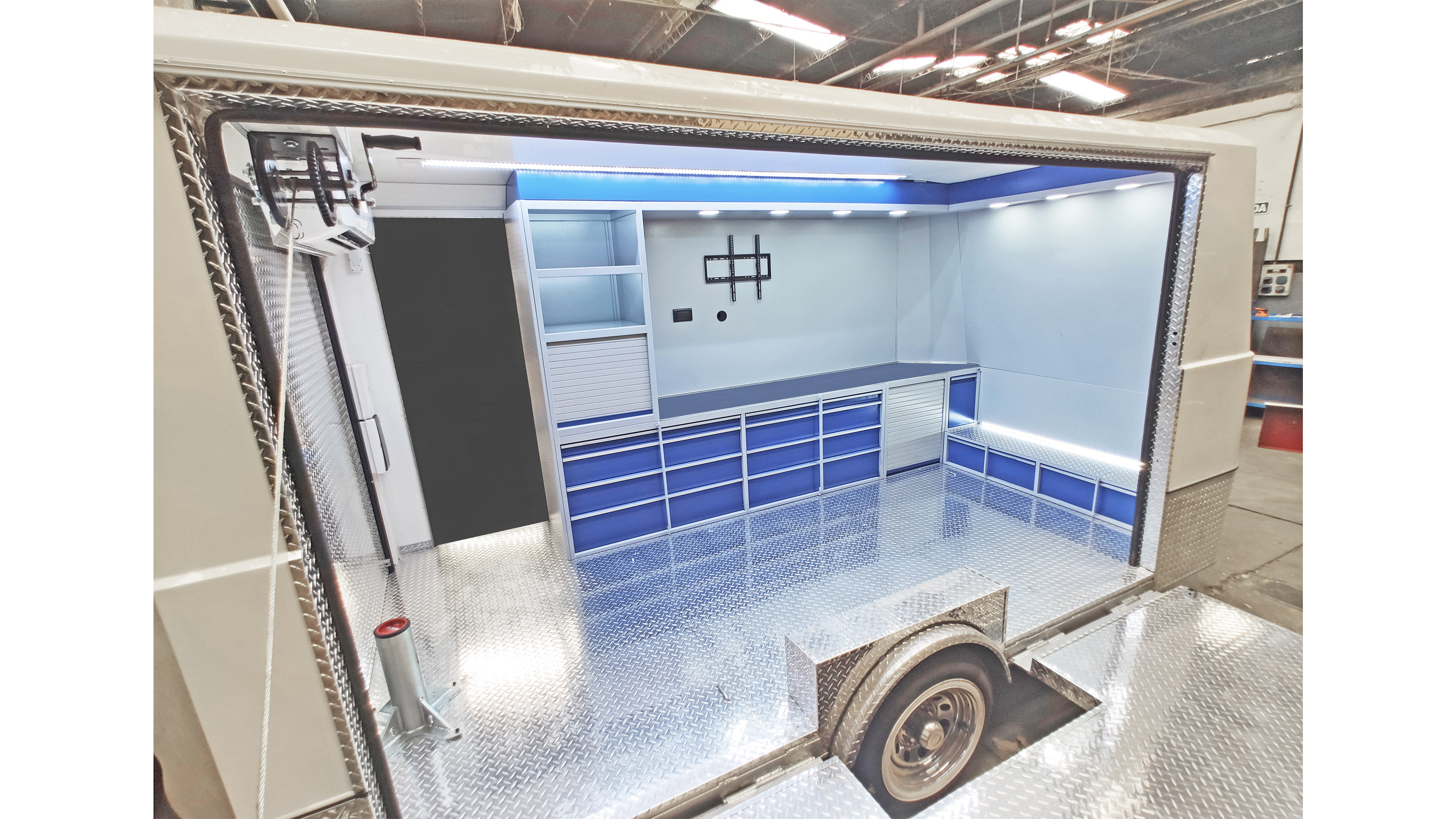 Equipamiento Taller Movil BDK Design - trailer