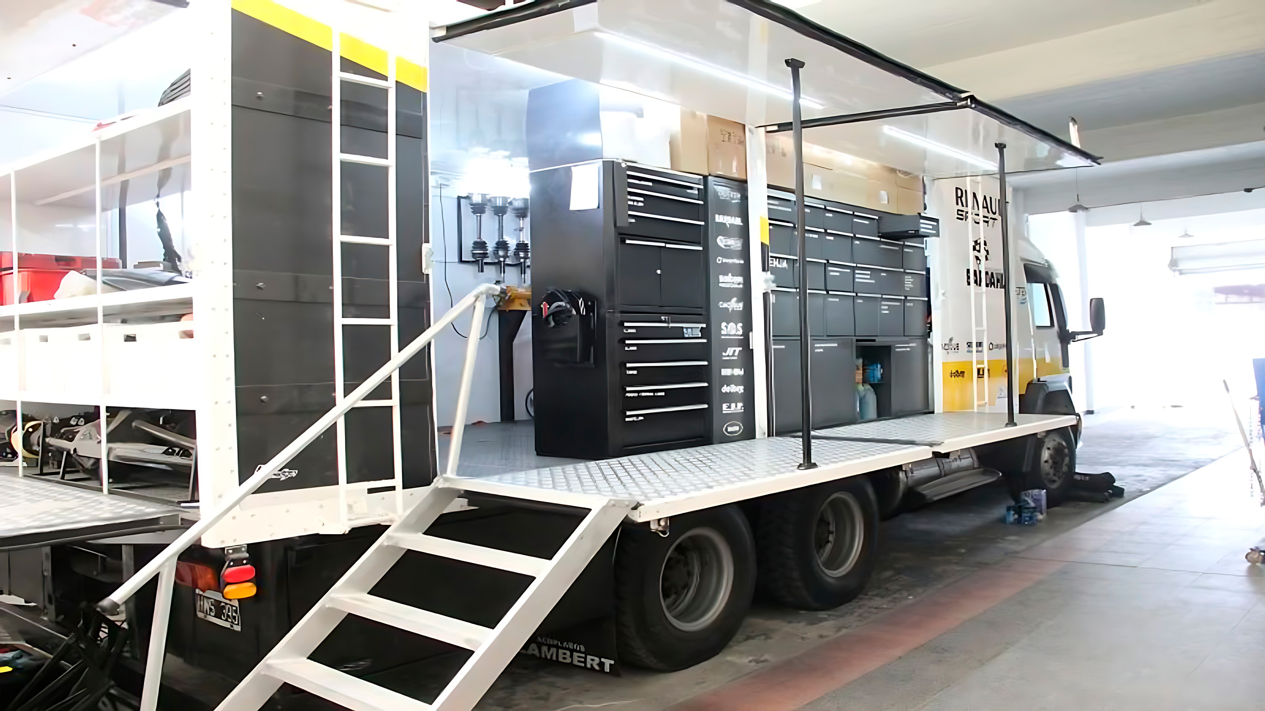 Taller movil - Equipamiento vehicular camiones