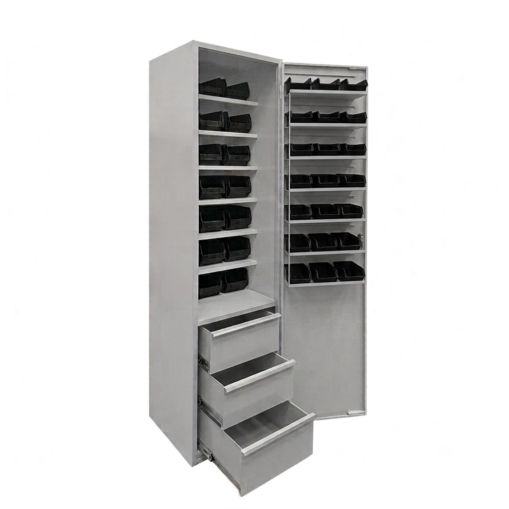 Armario metálico BDK Design - BIN 600 gris perla 2