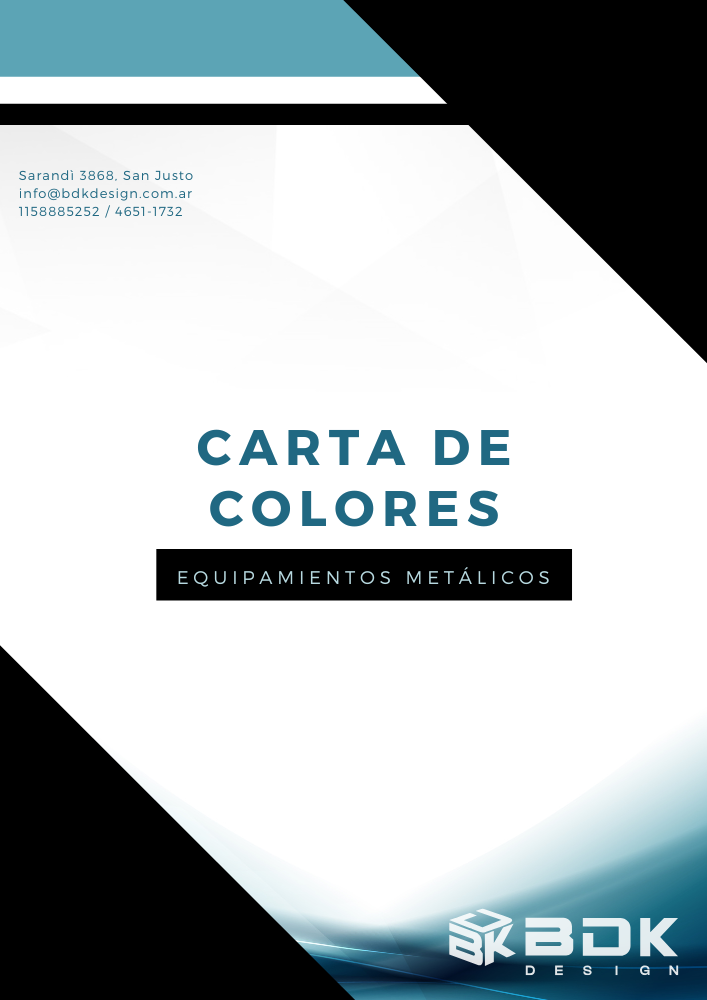 Carta de colores - BDK Design