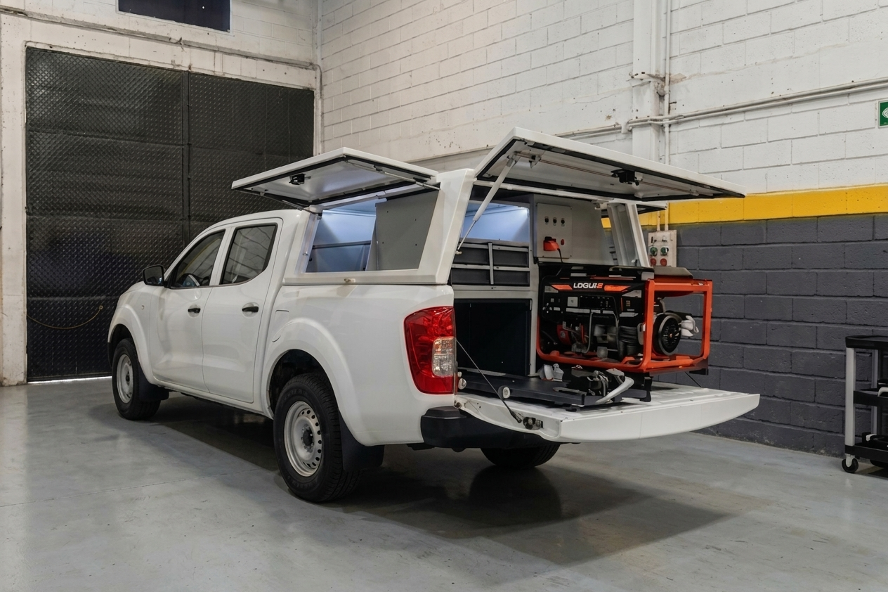 Equipamiento vehicular - Taller Movil BDK - Dmytrenko
