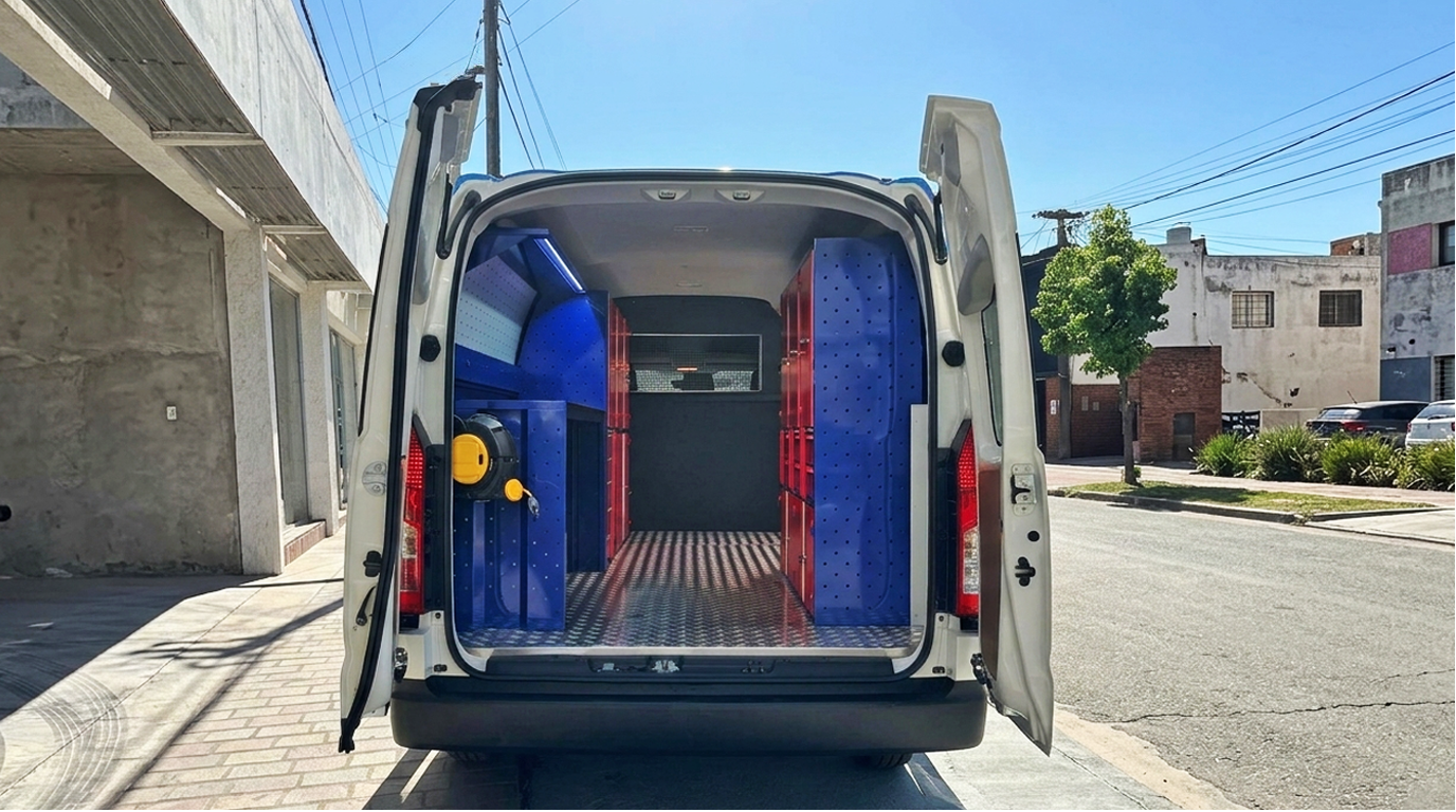 Equipamiento vehicular Paulo Cerrajeria - BDK Design - Taller Movil - USM