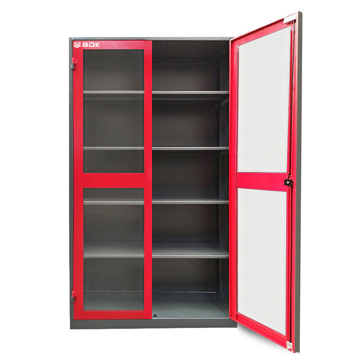 Armario metalico con puertas de acrilico BIN 1000