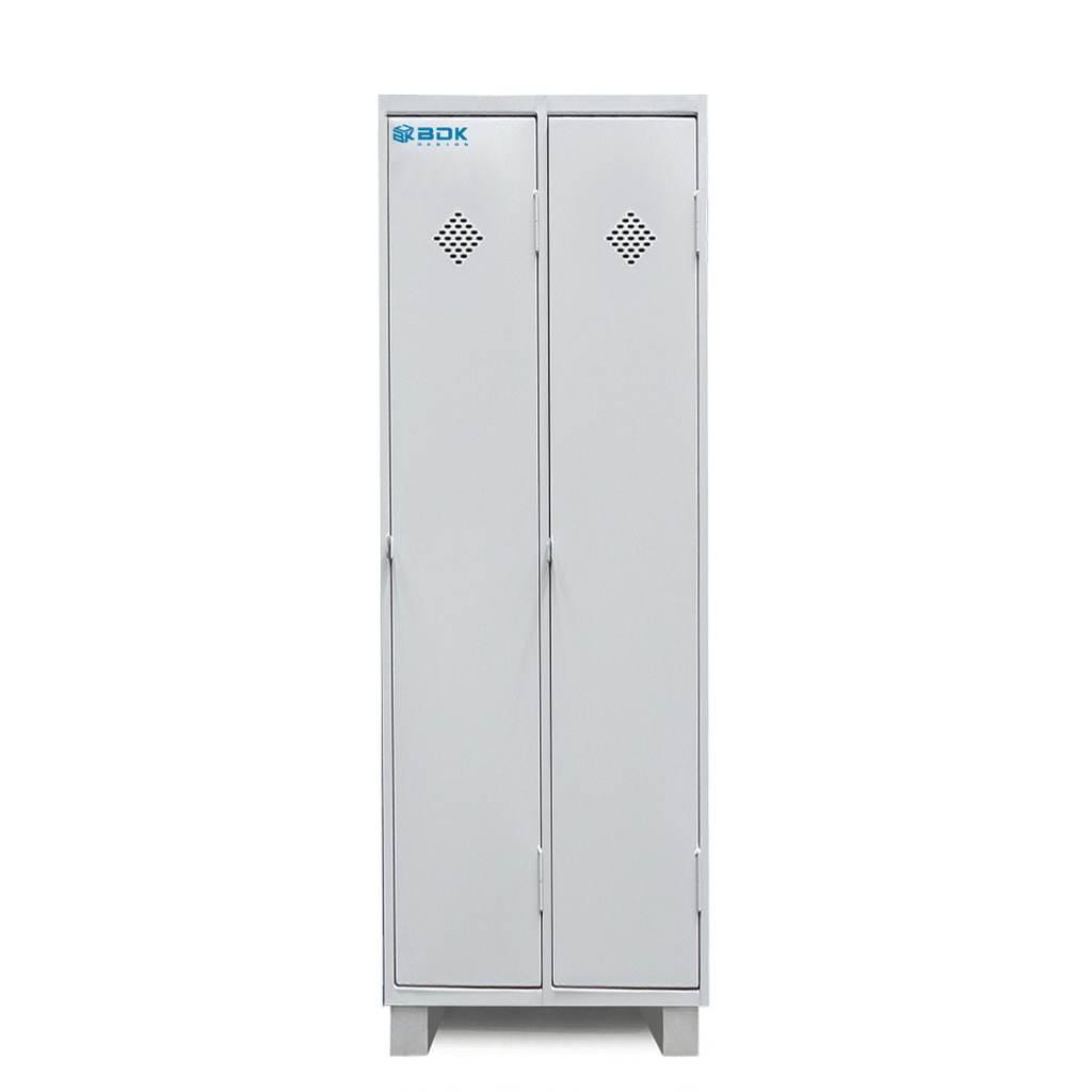 Locker metálico de dos puertas largas - BIN 2PL - Marca BDK Design